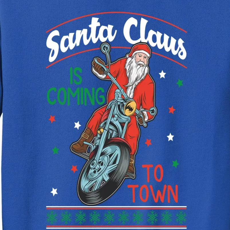 Santa Claus Is Coming Gift Tall Sweatshirt