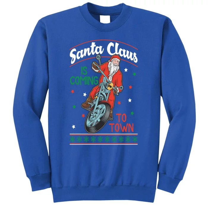 Santa Claus Is Coming Gift Tall Sweatshirt