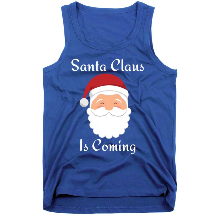 Santa Claus Is Coming Gift Tank Top