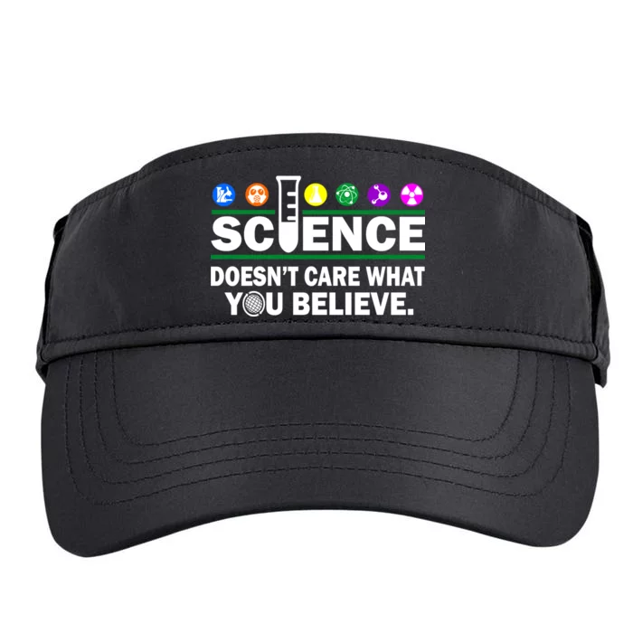 Science Doesn't Care What You Believe Saying Adult Drive Performance Visor