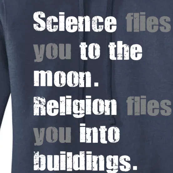 Science Flies You To The Moon Women's Pullover Hoodie