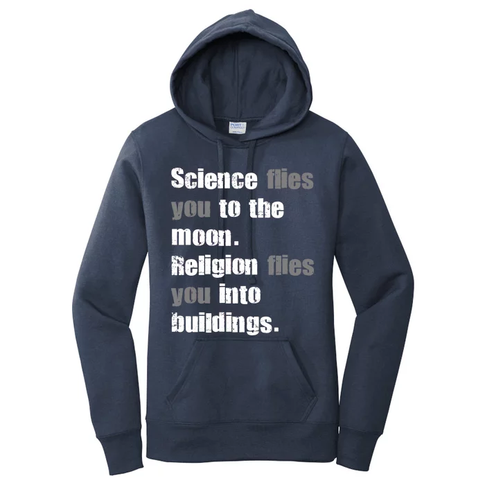 Science Flies You To The Moon Women's Pullover Hoodie