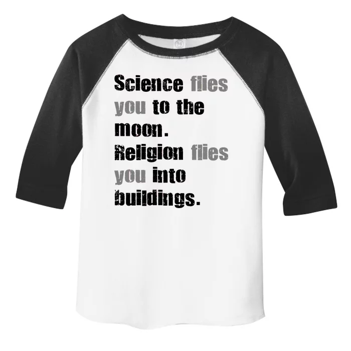 Science Flies You To The Moon Toddler Fine Jersey T-Shirt