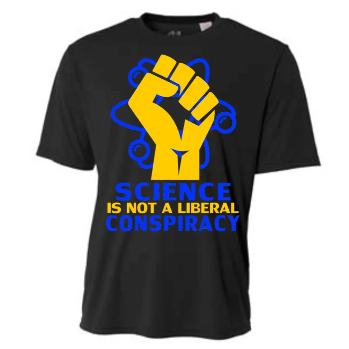 Science is not A Liberal Conspiracy Resist Resistance Cooling Performance Crew T-Shirt