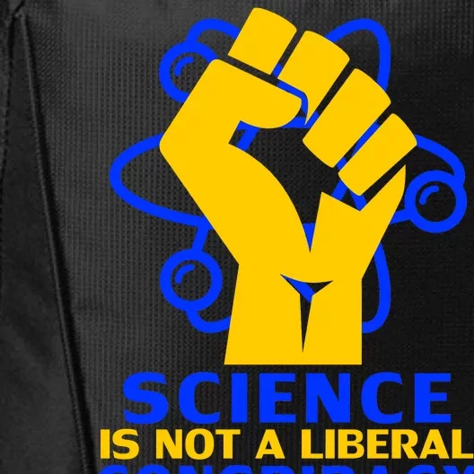 Science is not A Liberal Conspiracy Resist Resistance City Backpack