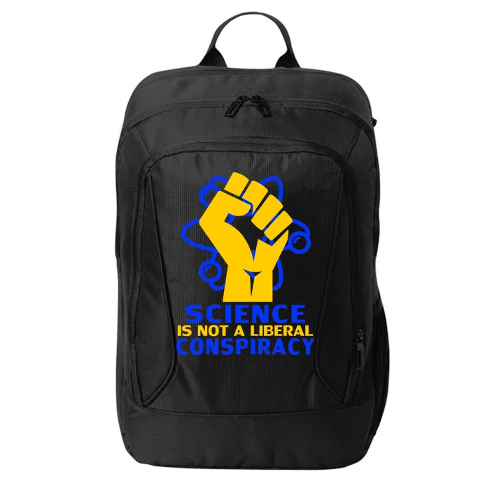 Science is not A Liberal Conspiracy Resist Resistance City Backpack