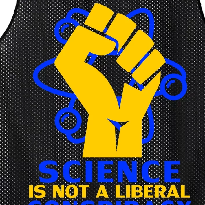 Science is not A Liberal Conspiracy Resist Resistance Mesh Reversible Basketball Jersey Tank