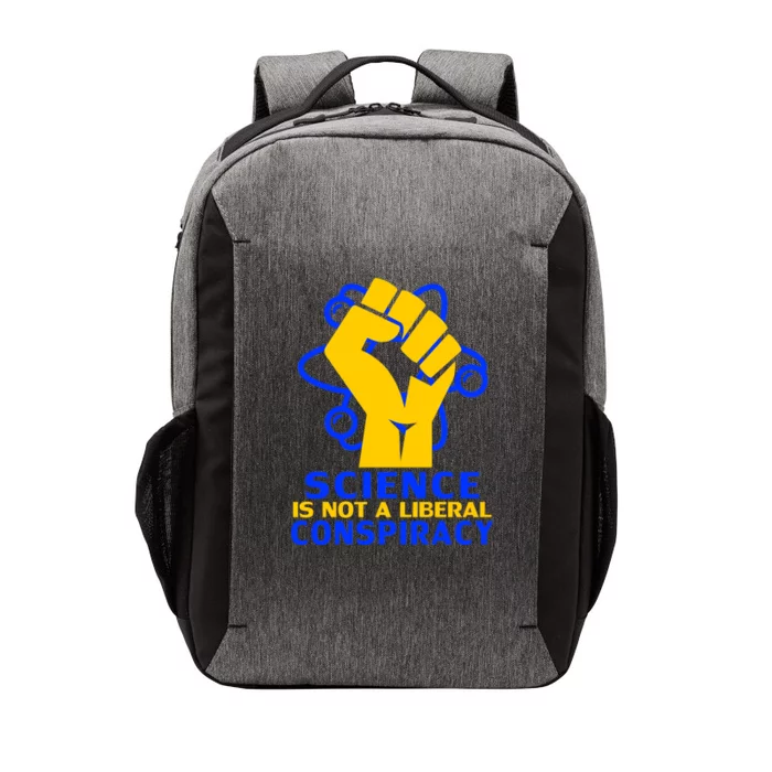 Science is not A Liberal Conspiracy Resist Resistance Vector Backpack