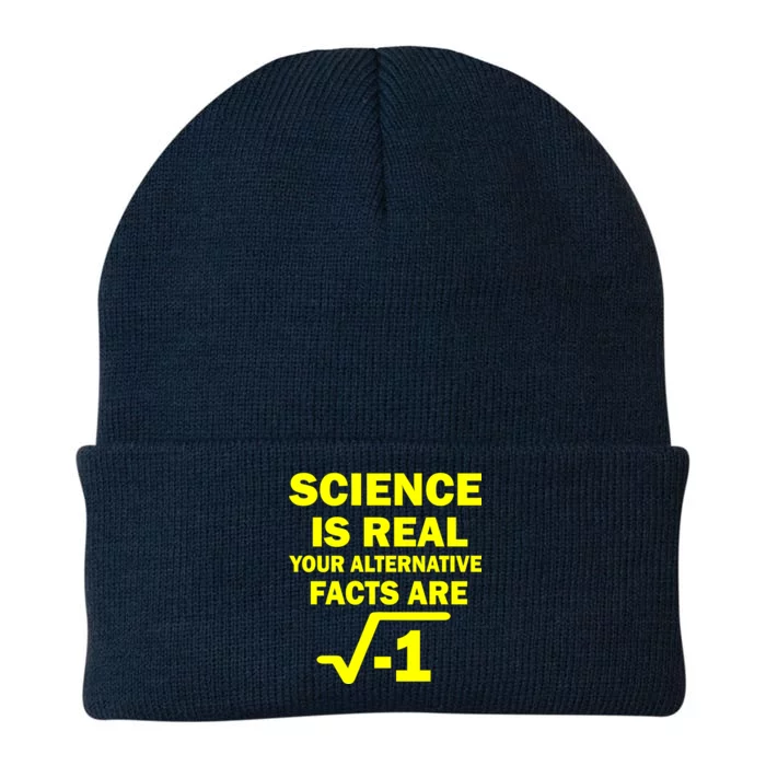 Science Is Real Your Alternative Facts Are Knit Cap Winter Beanie