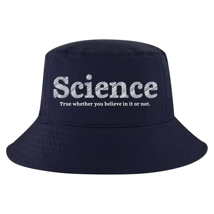 Science Is True Cool Comfort Performance Bucket Hat