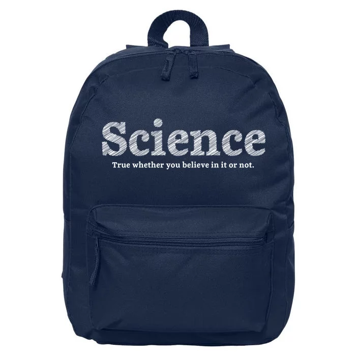 Science Is True 16 in Basic Backpack