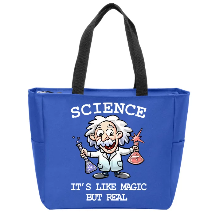 Science It's Like Magic But Real Zip Tote Bag