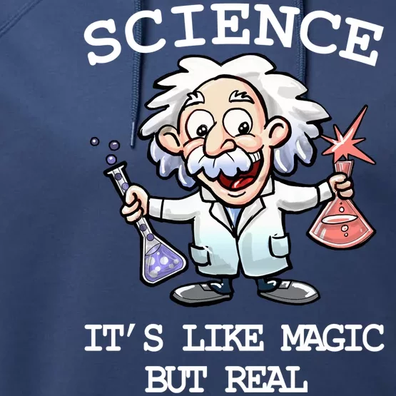 Science It's Like Magic But Real Performance Fleece Hoodie