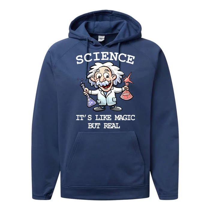 Science It's Like Magic But Real Performance Fleece Hoodie