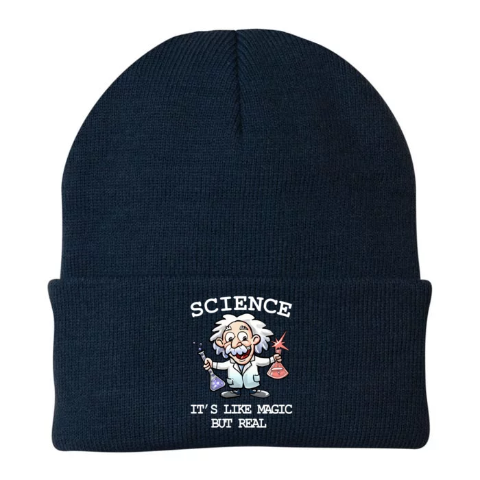 Science It's Like Magic But Real Knit Cap Winter Beanie