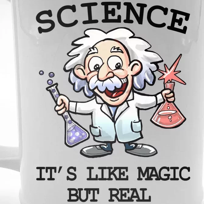 Science It's Like Magic But Real Front & Back Beer Stein