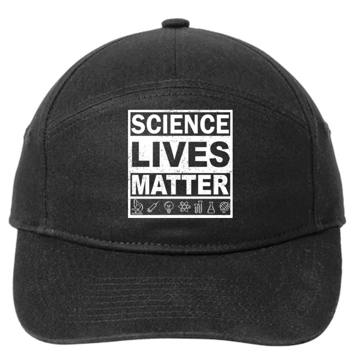 Science Lives Matter 7-Panel Snapback Hat