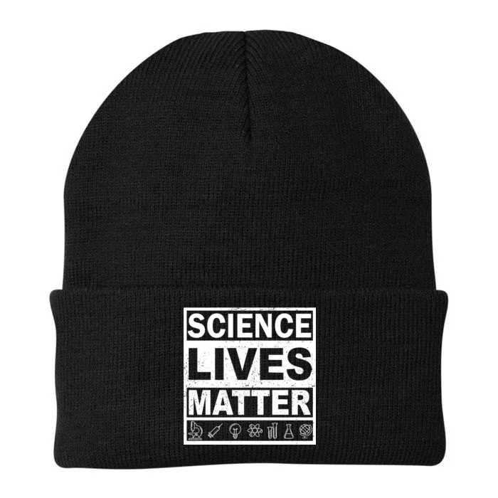 Science Lives Matter Knit Cap Winter Beanie