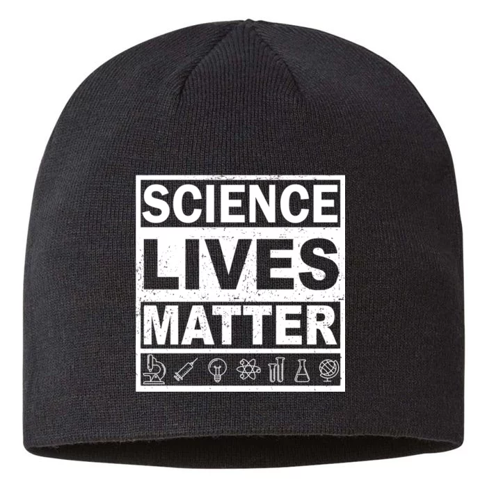 Science Lives Matter 8 1/2in Sustainable Knit Beanie