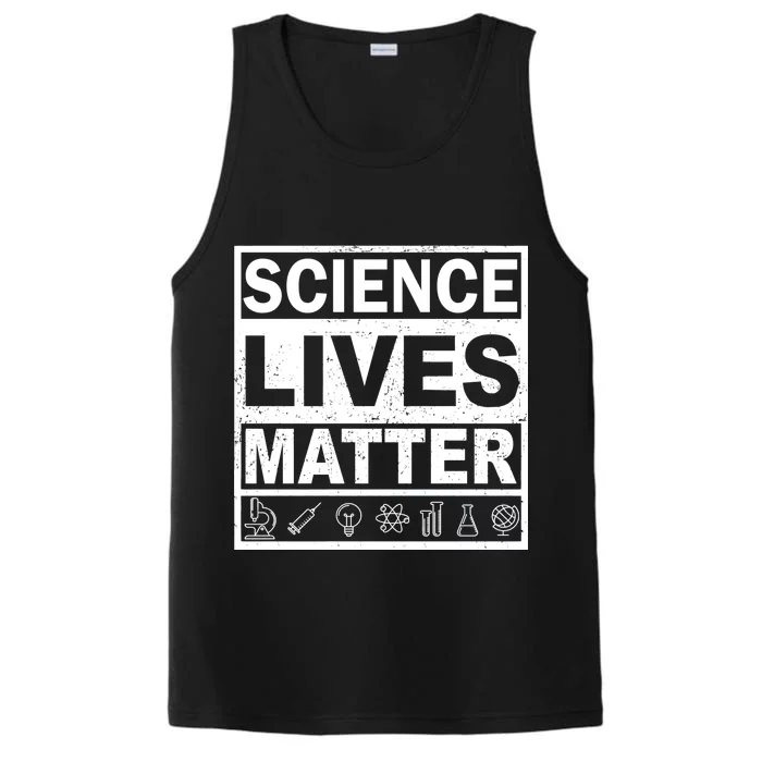 Science Lives Matter Performance Tank