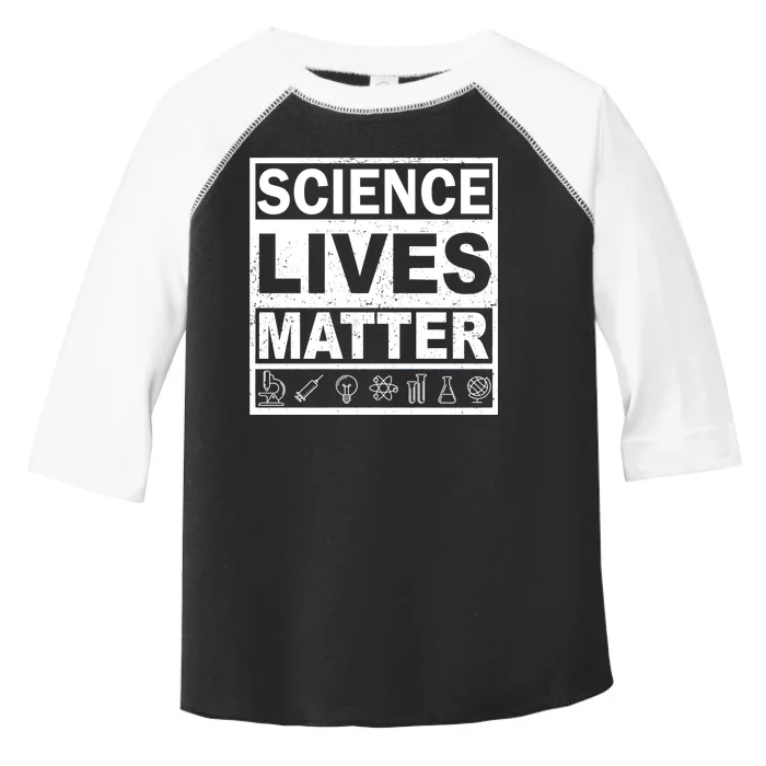 Science Lives Matter Toddler Fine Jersey T-Shirt