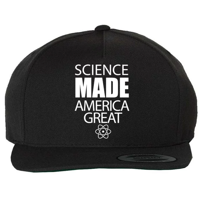 Science Made America Great Wool Snapback Cap