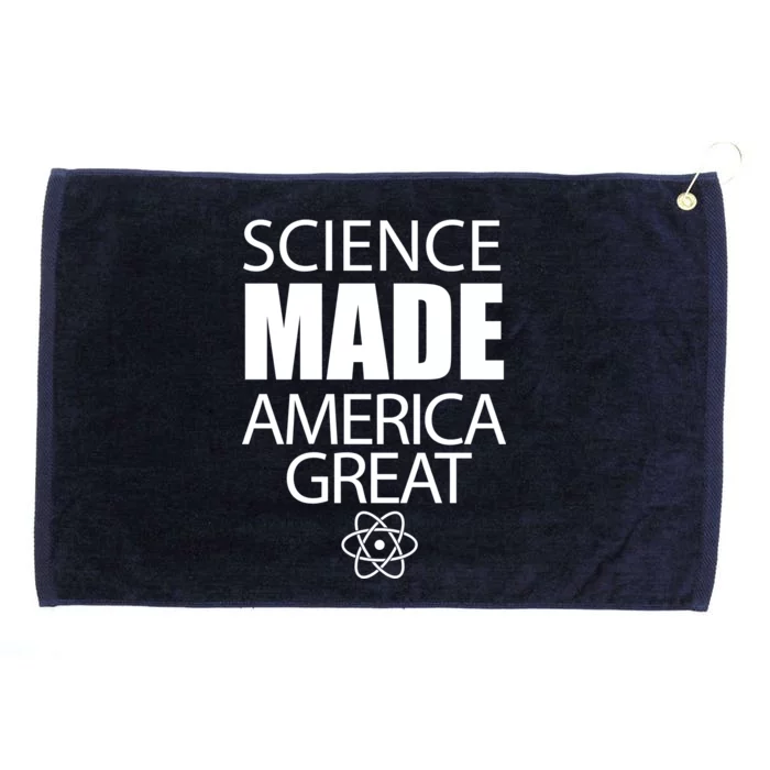 Science Made America Great Grommeted Golf Towel