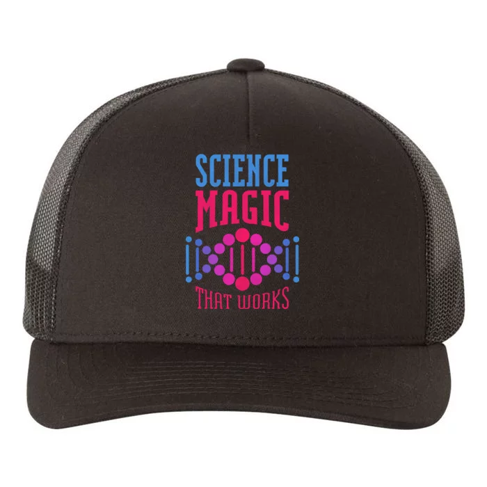 Science Magic That Works Yupoong Adult 5-Panel Trucker Hat