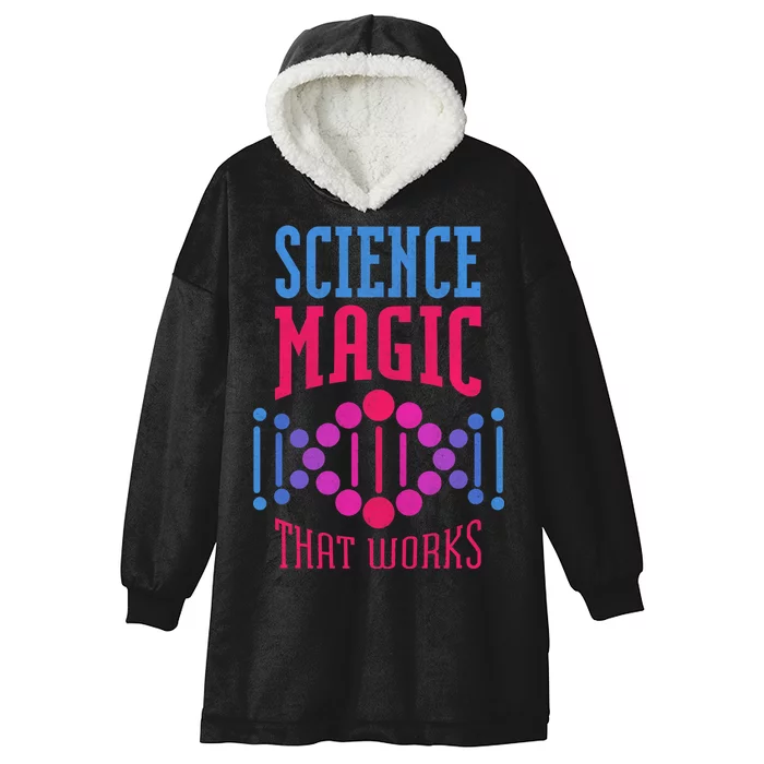 Science Magic That Works Hooded Wearable Blanket