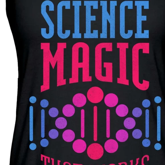 Science Magic That Works Ladies Essential Flowy Tank