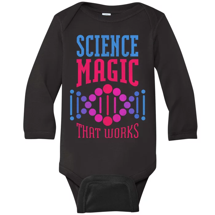 Science Magic That Works Baby Long Sleeve Bodysuit