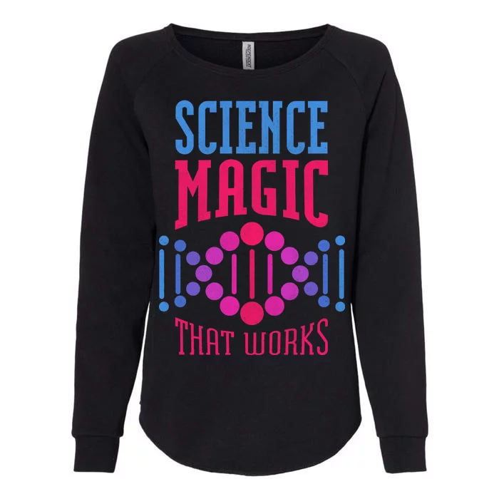 Science Magic That Works Womens California Wash Sweatshirt