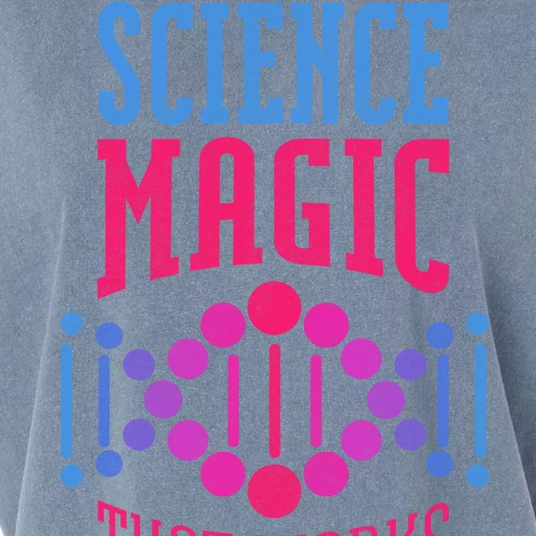 Science Magic That Works Garment-Dyed Women's Muscle Tee