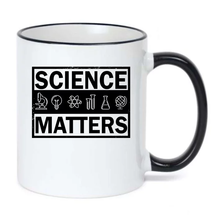 Science Matters Funny Black Color Changing Mug