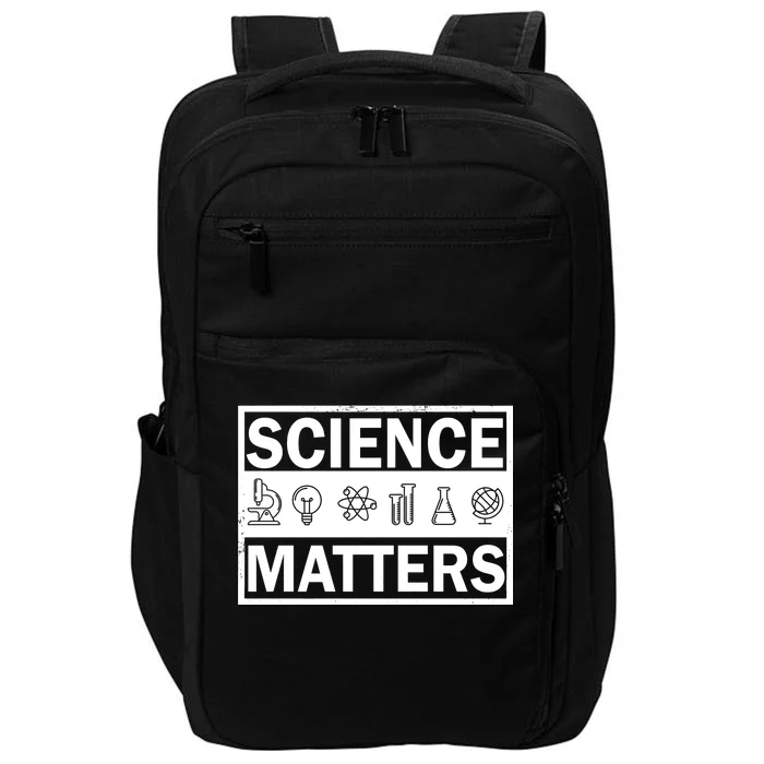 Science Matters Funny Impact Tech Backpack