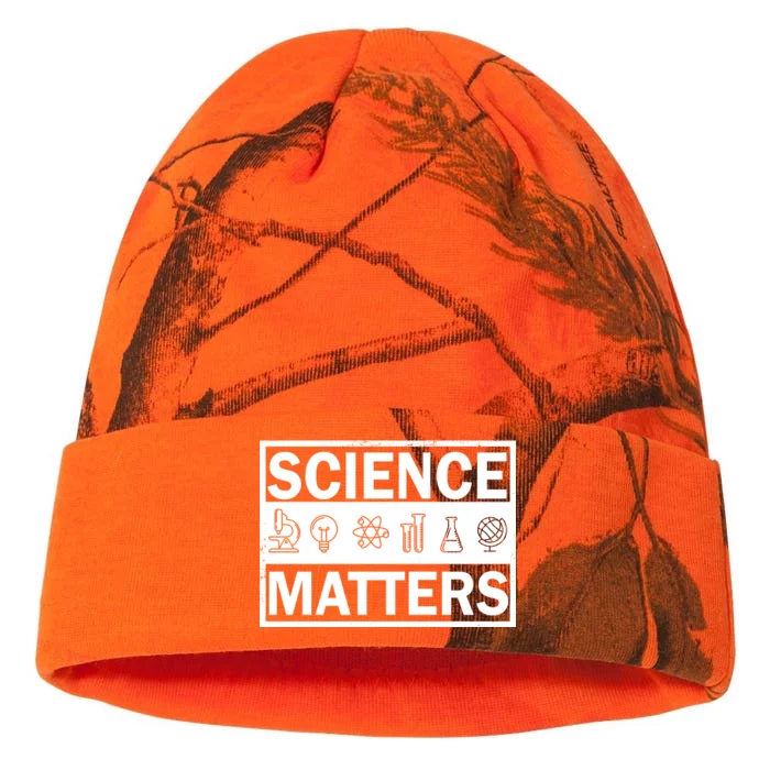 Science Matters Funny Kati - 12in Camo Beanie