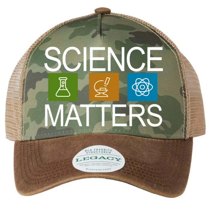 Science Matters Logo Legacy Tie Dye Trucker Hat