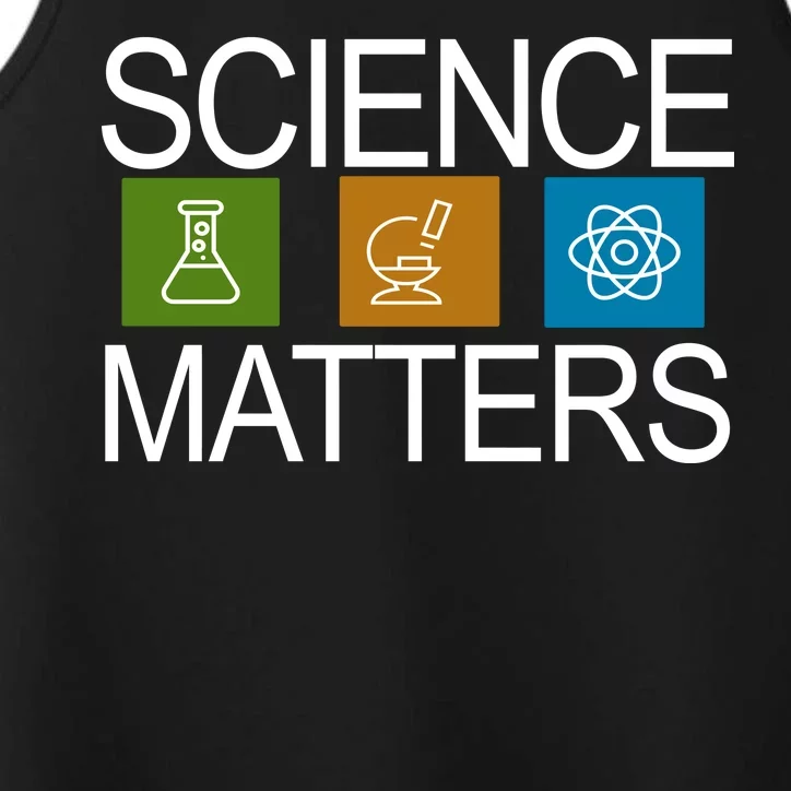 Science Matters Logo Performance Tank