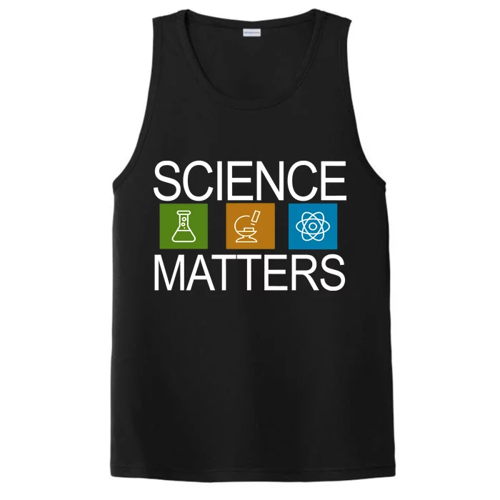 Science Matters Logo Performance Tank