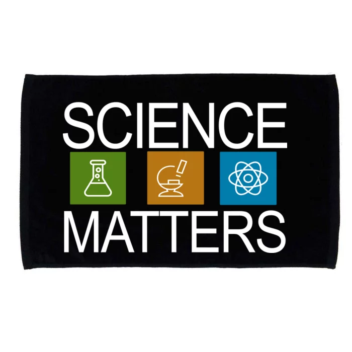 Science Matters Logo Microfiber Hand Towel