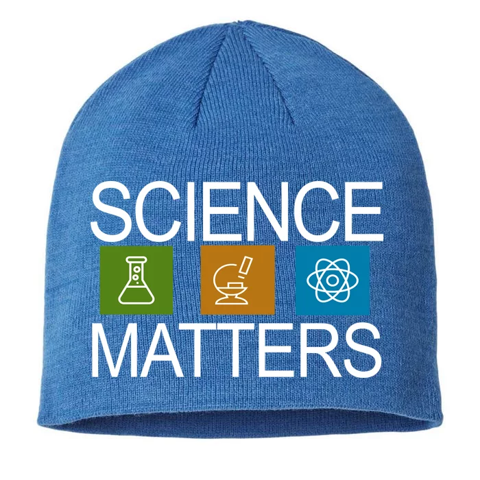 Science Matters Logo 8 1/2in Sustainable Knit Beanie