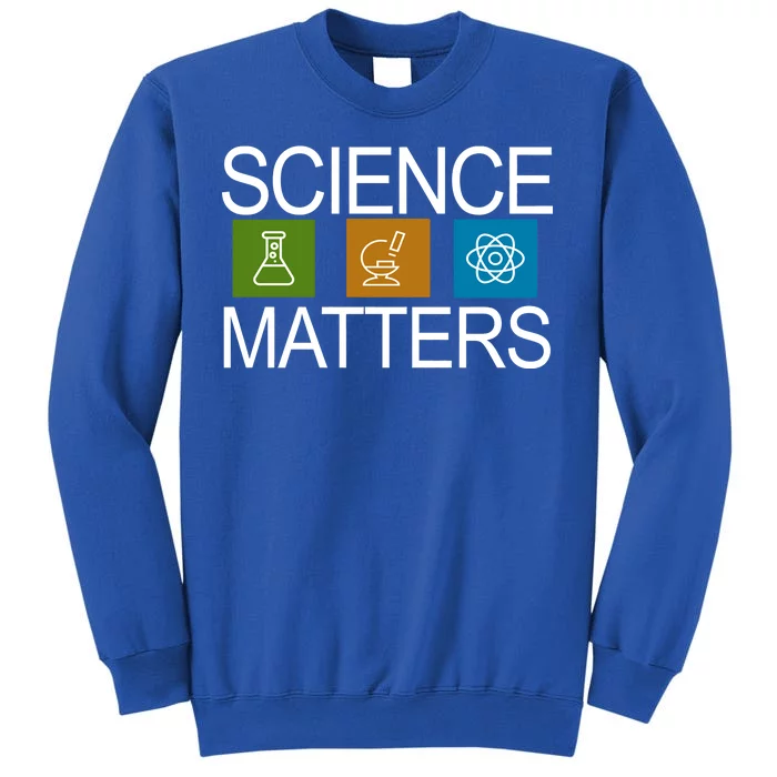 Science Matters Logo Tall Sweatshirt