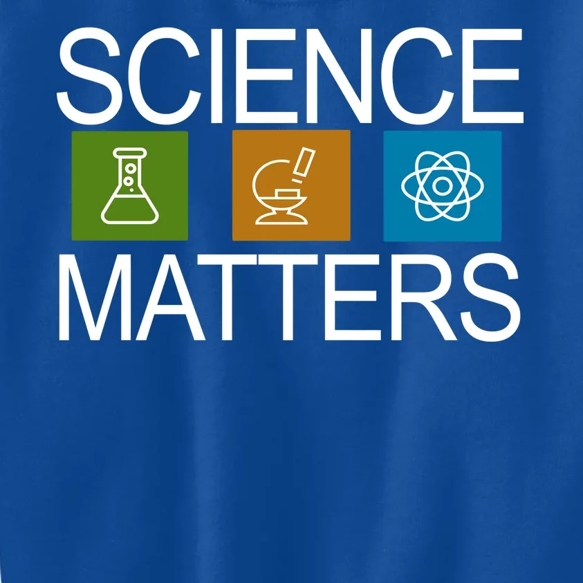 Science Matters Logo Kids Sweatshirt