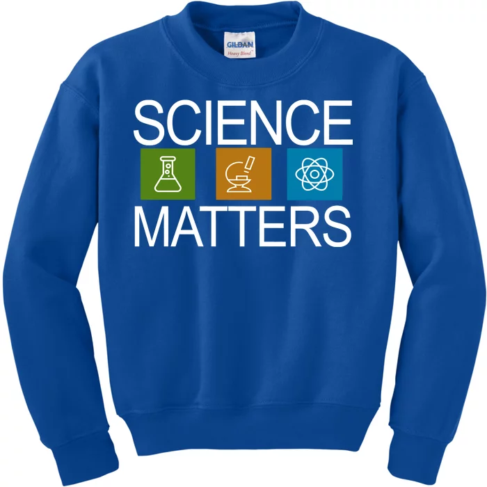 Science Matters Logo Kids Sweatshirt