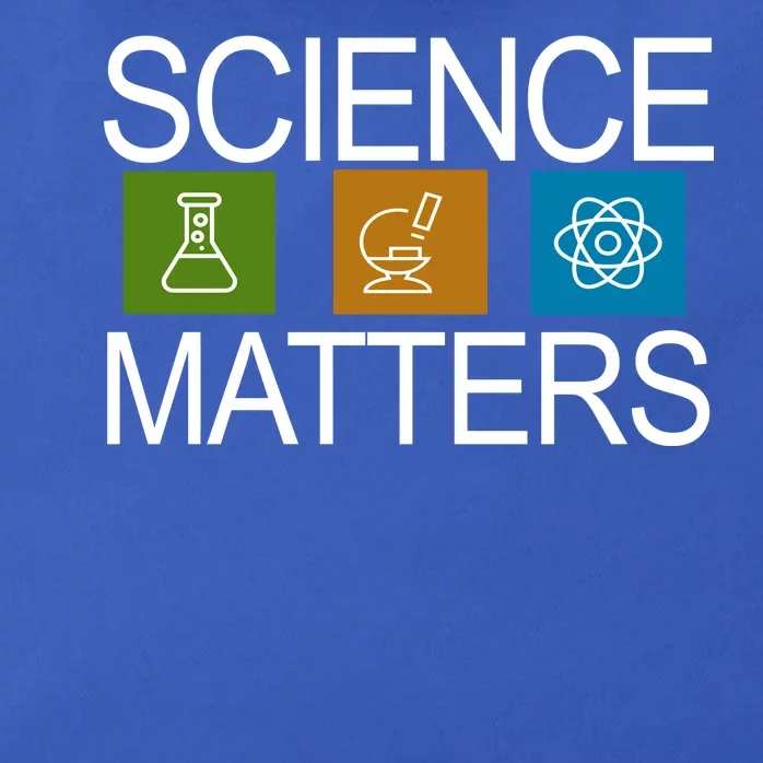 Science Matters Logo Zip Tote Bag