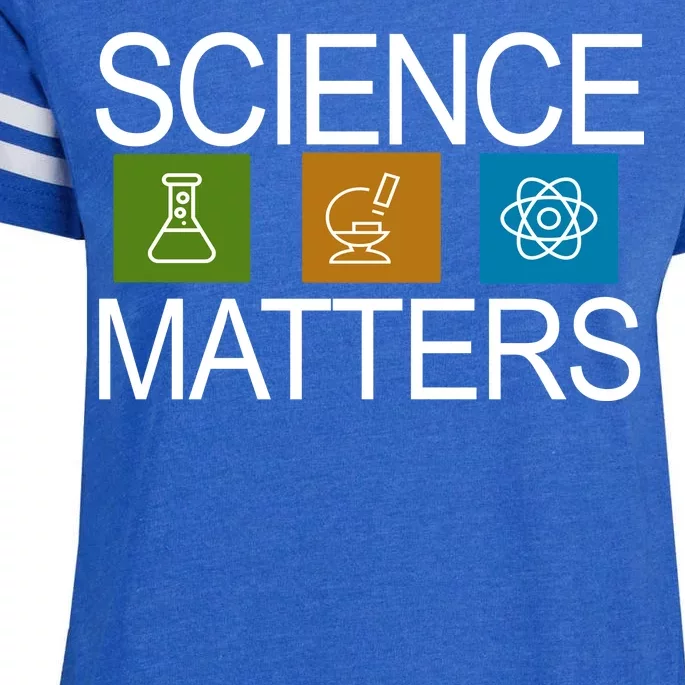 Science Matters Logo Enza Ladies Jersey Football T-Shirt