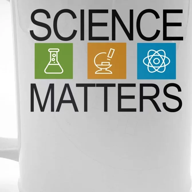 Science Matters Logo Front & Back Beer Stein