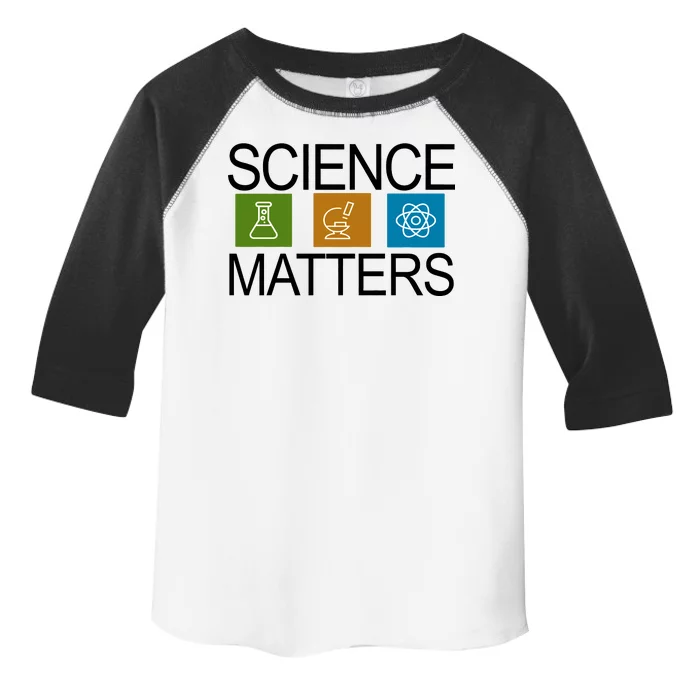 Science Matters Logo Toddler Fine Jersey T-Shirt