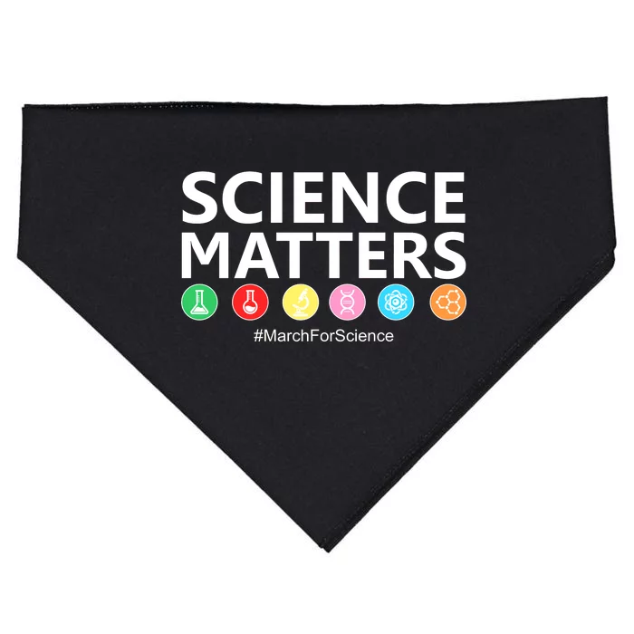 Science Matters March For Science USA-Made Doggie Bandana