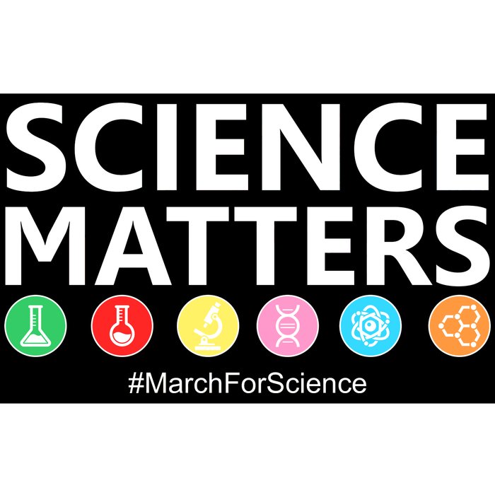 Science Matters March For Science Bumper Sticker